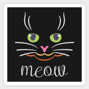 Meow Cat Sticker